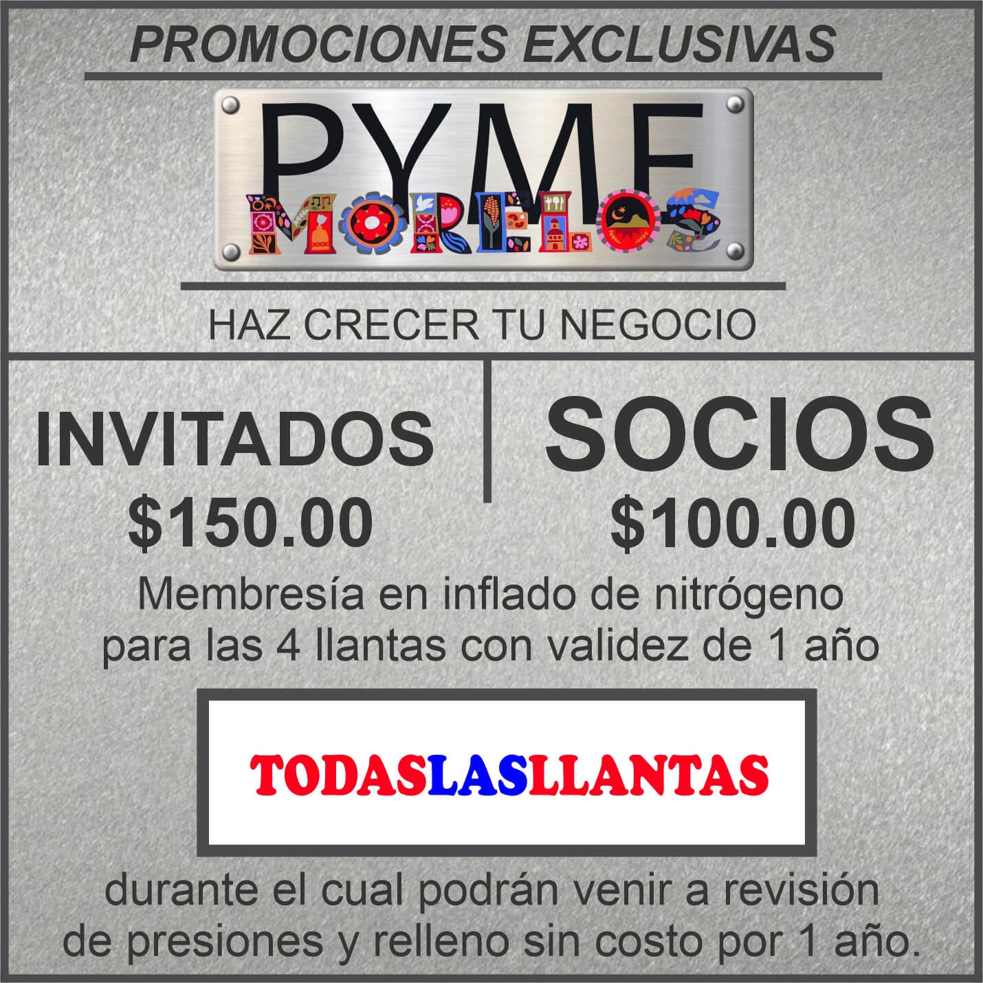 TodasLasLlantas – Membresía nitrógeno